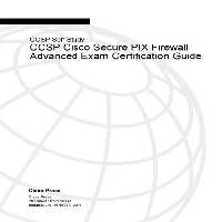 خرید و دانلود نسخه کامل کتاب CCSP Cisco Secure PIX firewall advanced exam certification guide: CCSP self-study