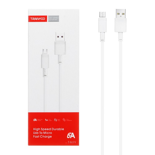 کابل شارژ Tranyoo S13 Micro