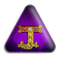 پیکسل خندالو طرح جوجو انیمه جوجو Jojo مدل مثلثی کد 11504