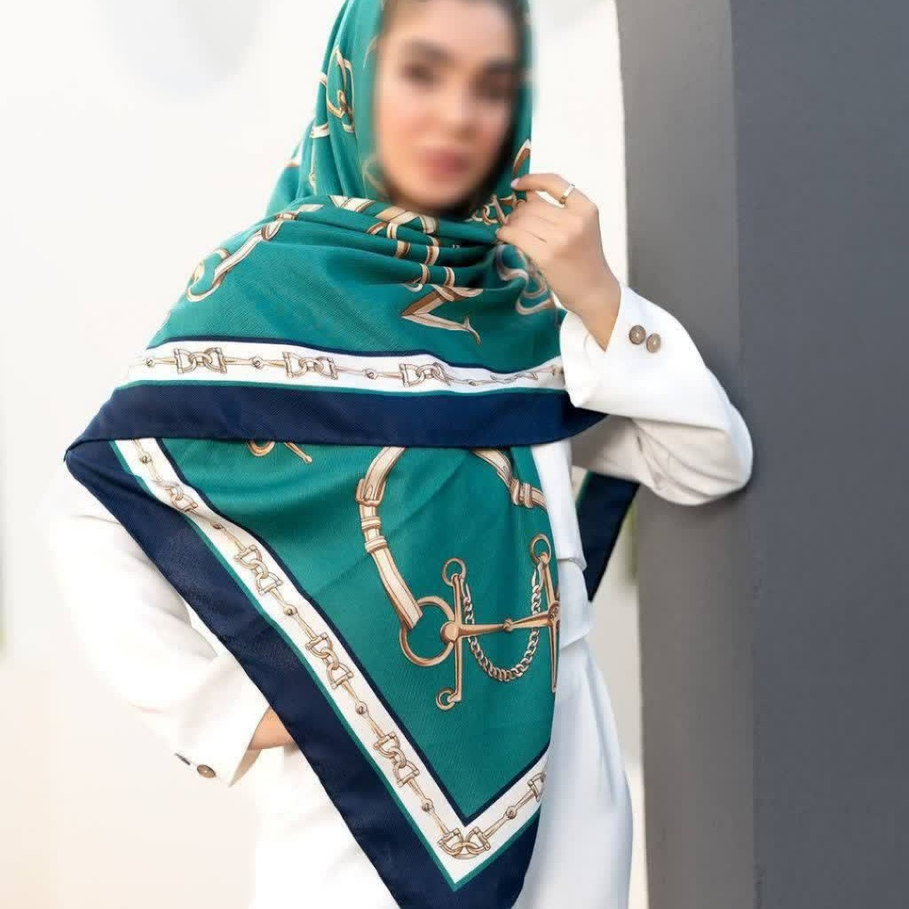 روسری پاییزہ قوارہ 140۔ ارسال رایگان