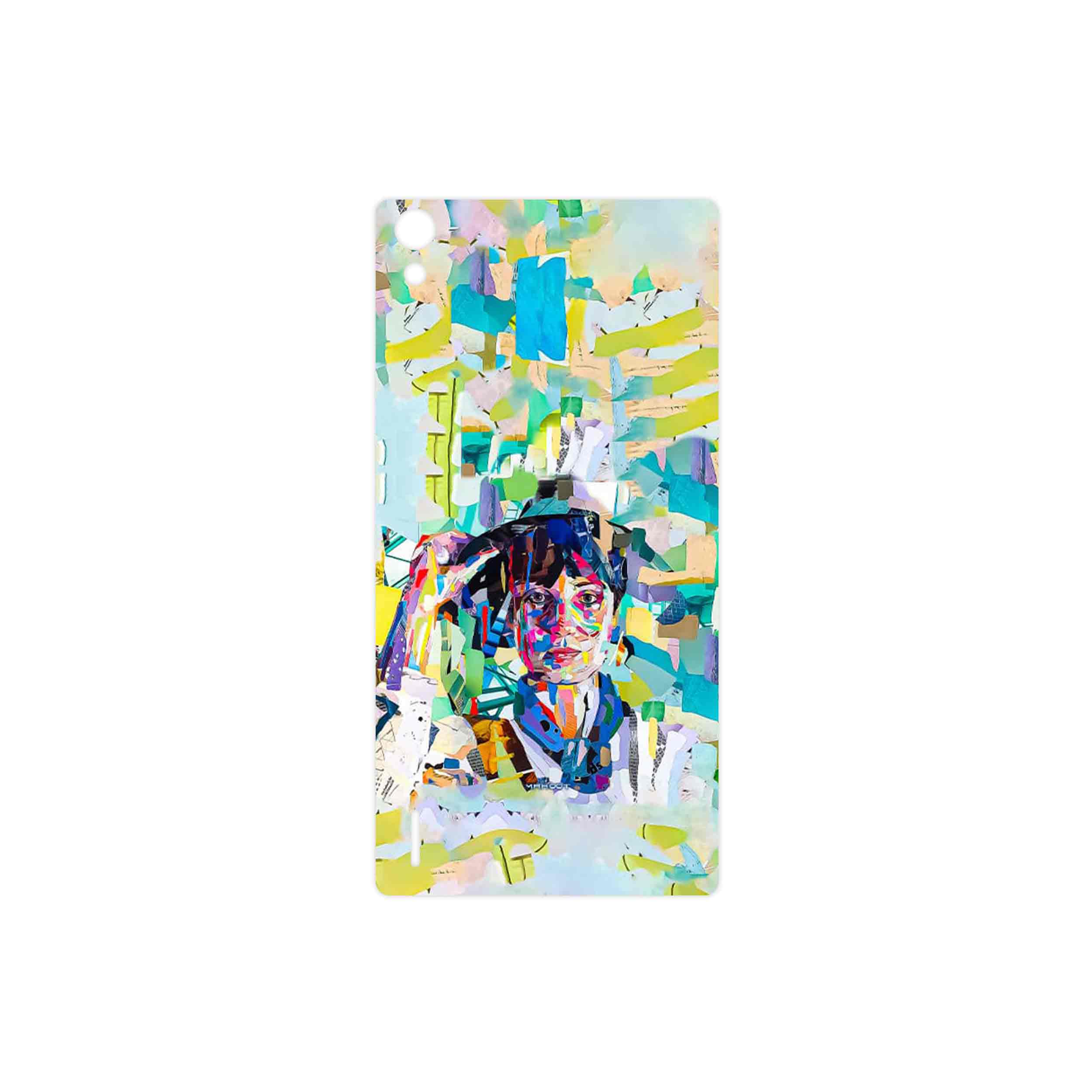 برچسب پوششی ماهوت مدل Collage of Women Portrait 1 مناسب برای گوشی موبایل هوآوی Ascend P7