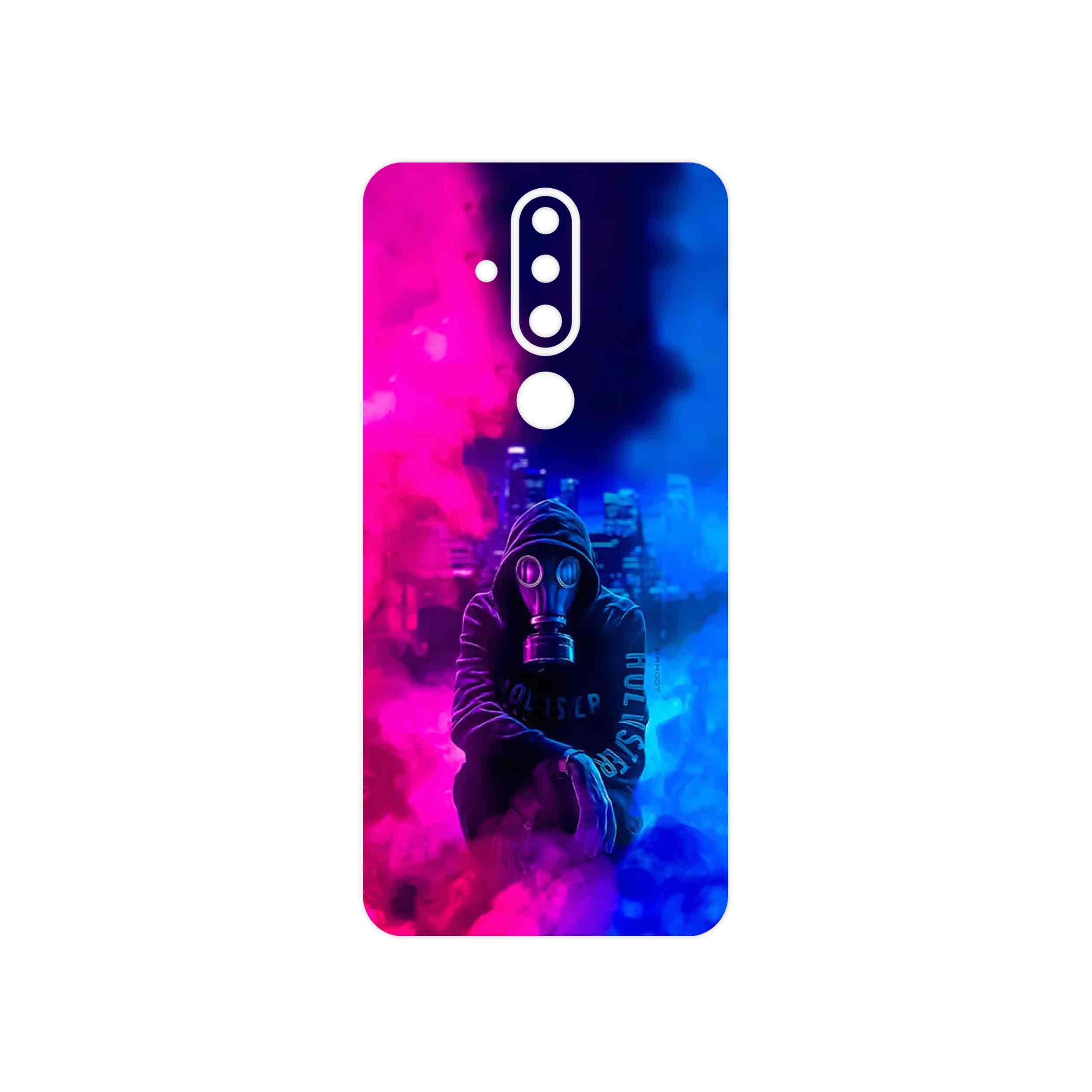 برچسب پوششی ماهوت مدل Smoke Rainbow Digital Art 2 مناسب برای گوشی موبایل نوکیا X71