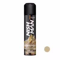 اسپری رنگ مو نیشمن مدل PRO MECH حجم 150 میلی لیتر رنگ طلایی