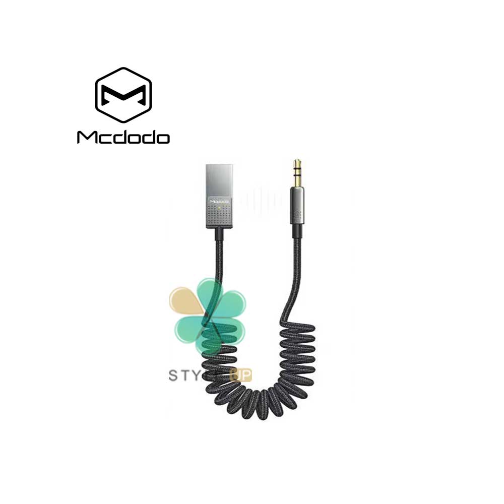 کابل AUX فنری آداپتور بلوتوث مک دودو مدل MCDODO Ca-870