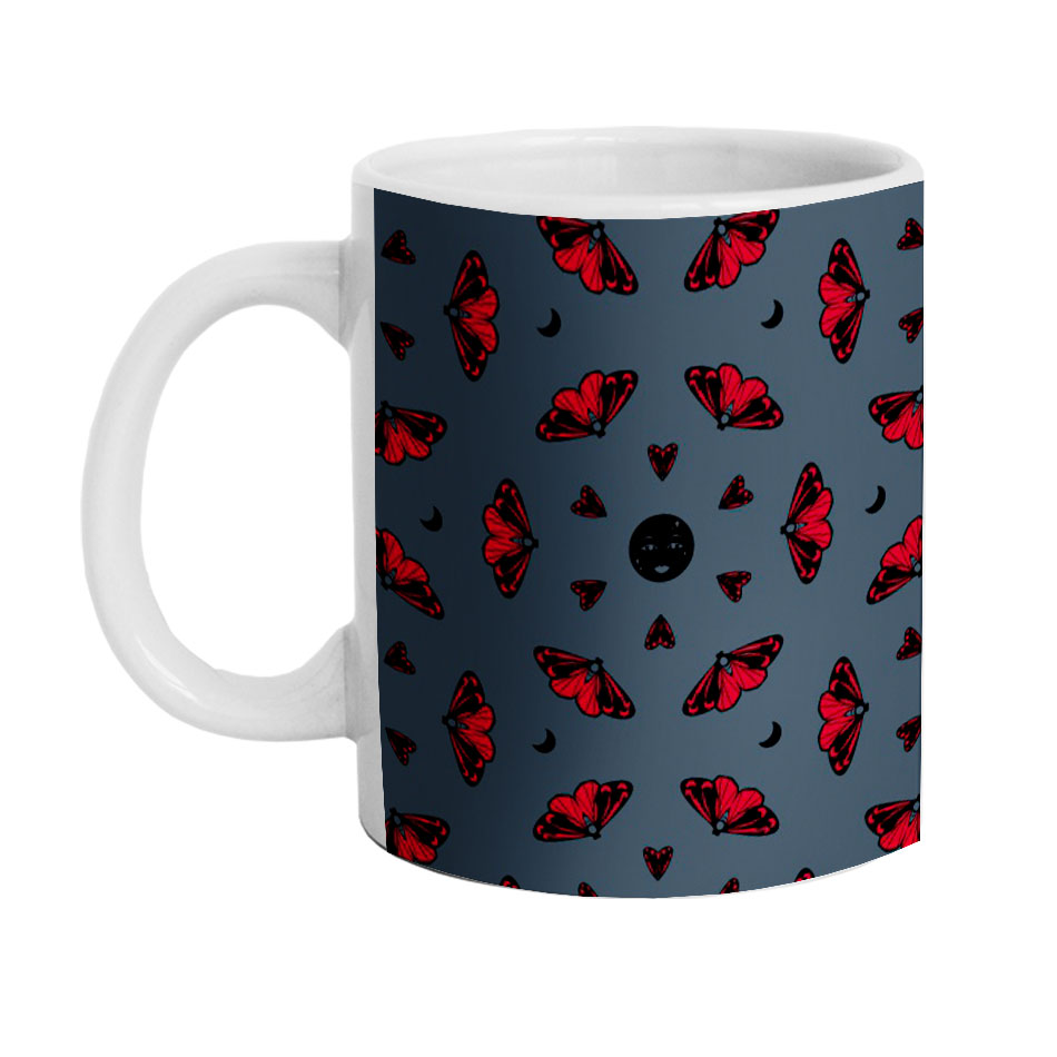 ماگ دارلی طرح پروانه مدل yM1462