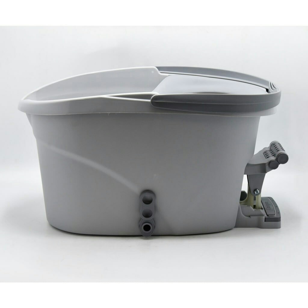 سطل و طی زمین شوی چرخشی پدال دار بیضی( یونیک مدل 2503 طوسی