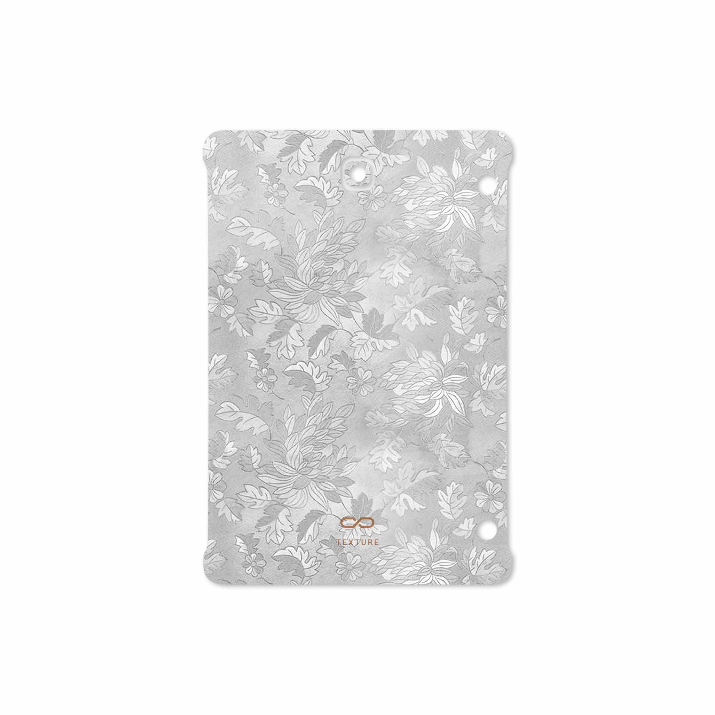 برچسب پوششی ماهوت مدل Silver-Wildflower مناسب برای تبلت سامسونگ Galaxy Tab S2 8.0 2015 T715