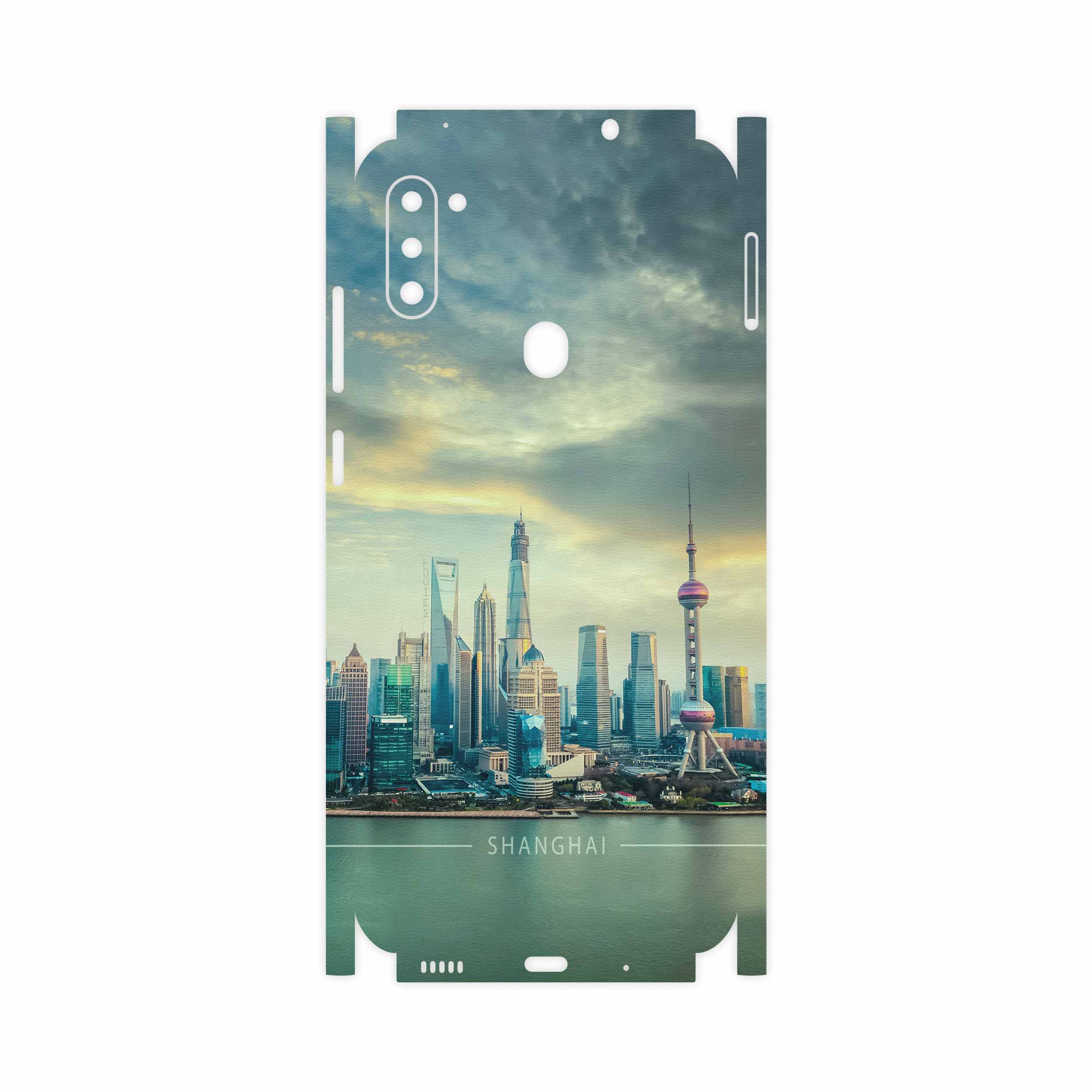 برچسب پوششی ماهوت مدل Shanghai City-FullSkin مناسب برای گوشی موبایل سامسونگ Galaxy M11