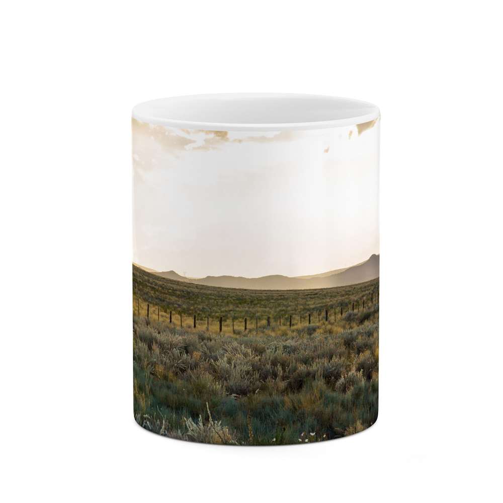 ماگ طرح منظره رویایی و زیبا  مدل mgp14632