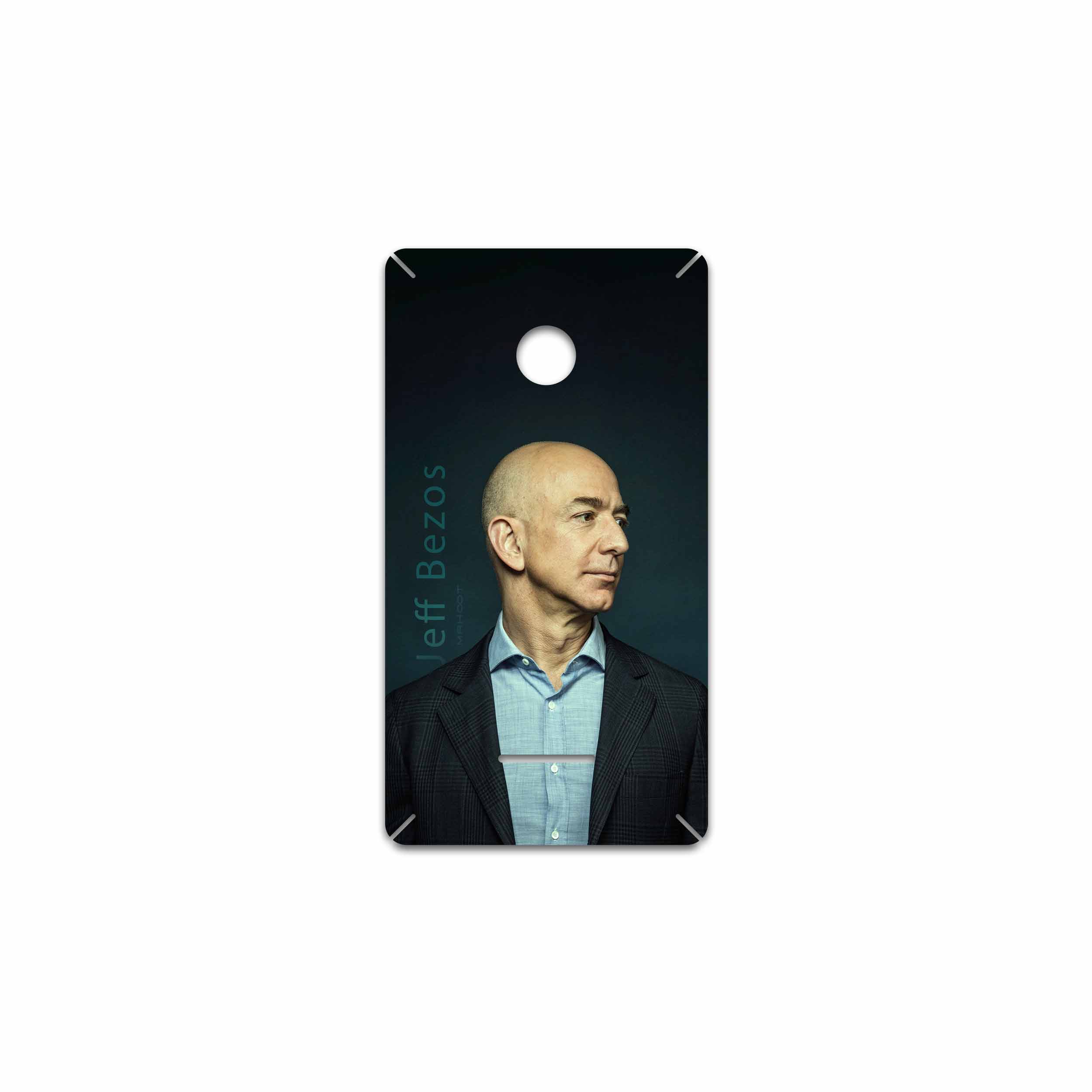 برچسب پوششی ماهوت مدل Jeff Bezos مناسب برای گوشی موبایل مایکروسافت Lumia 532