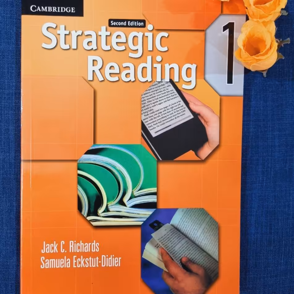 کتاب  Strategic Reading 1 2nd Edition،استراتژیک ریدینگ ویرایش دوم،آموزش خواندن انگلیسی، readings، زبان Jack C.Richard 