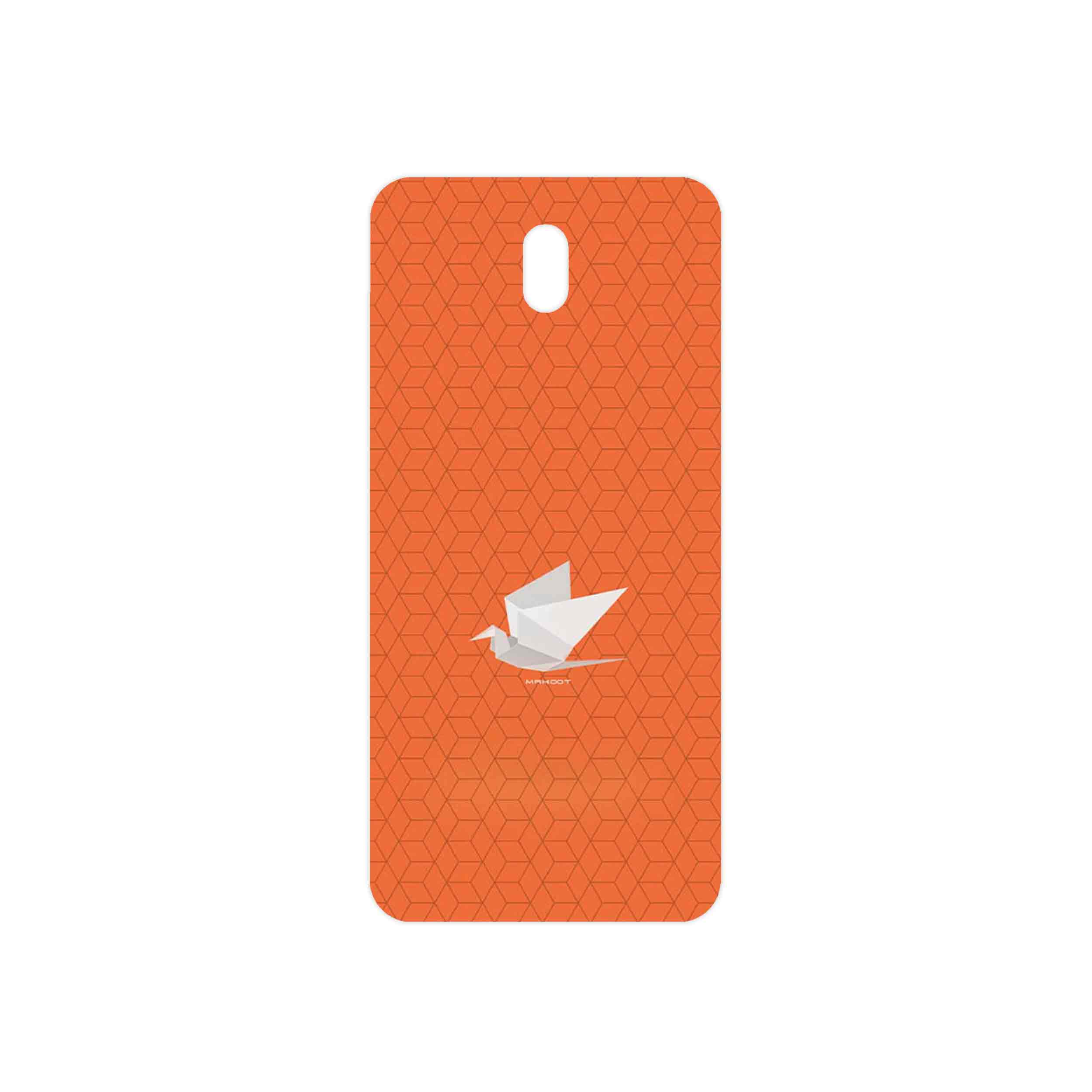 برچسب پوششی ماهوت مدل Minimalist origami bird مناسب برای گوشی موبایل نوکیا 3.2 TA-1156