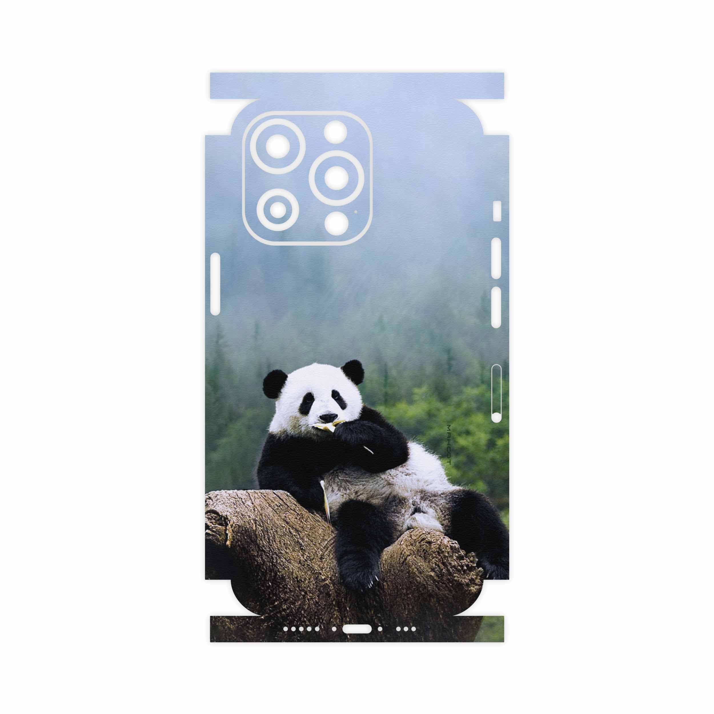 برچسب پوششی ماهوت مدل Panda-FullSkin مناسب برای گوشی موبایل اپل iphone 13 Pro