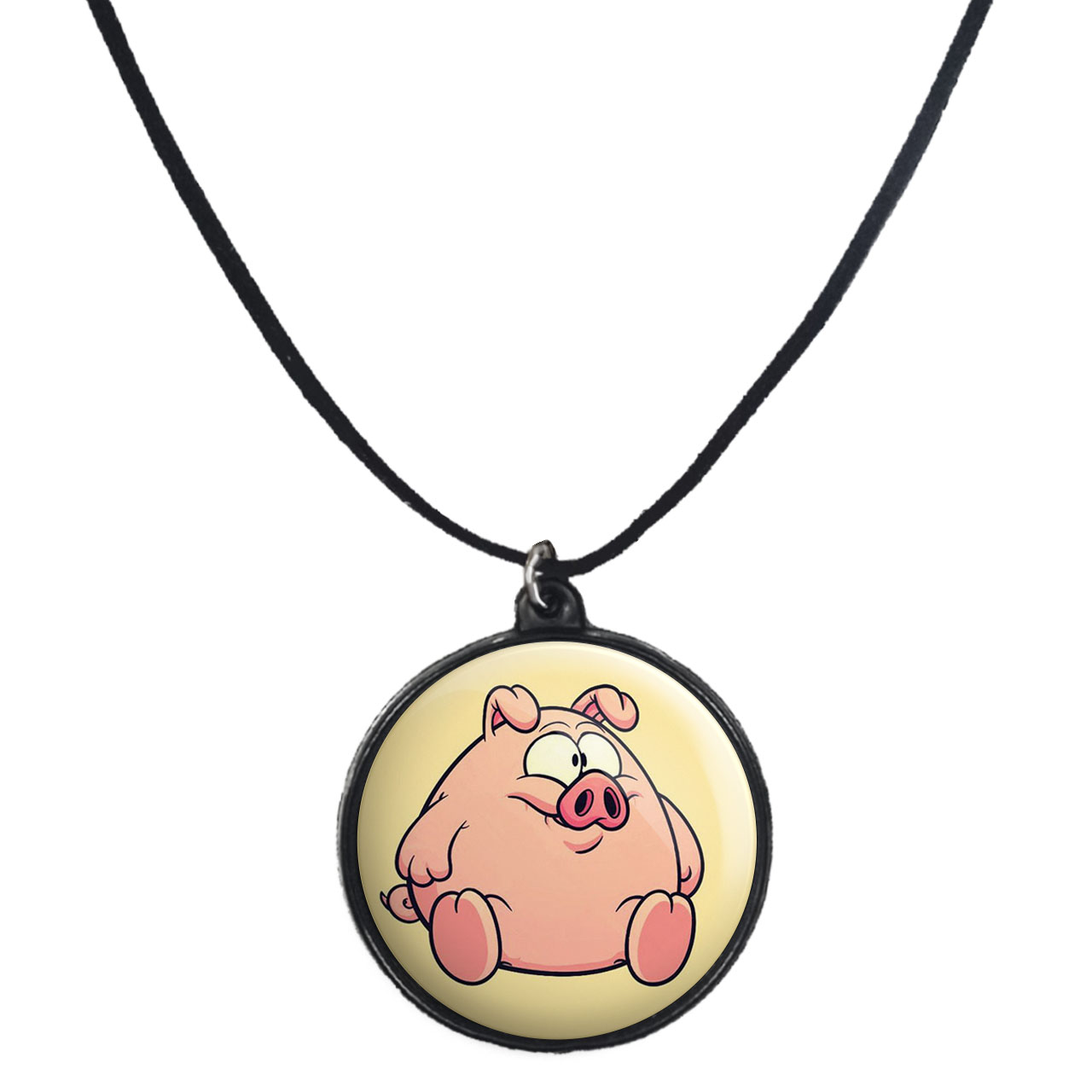 گردنبند پرمانه طرح حیوانات کیوت کد pmb.21493 مدل دو طرفه