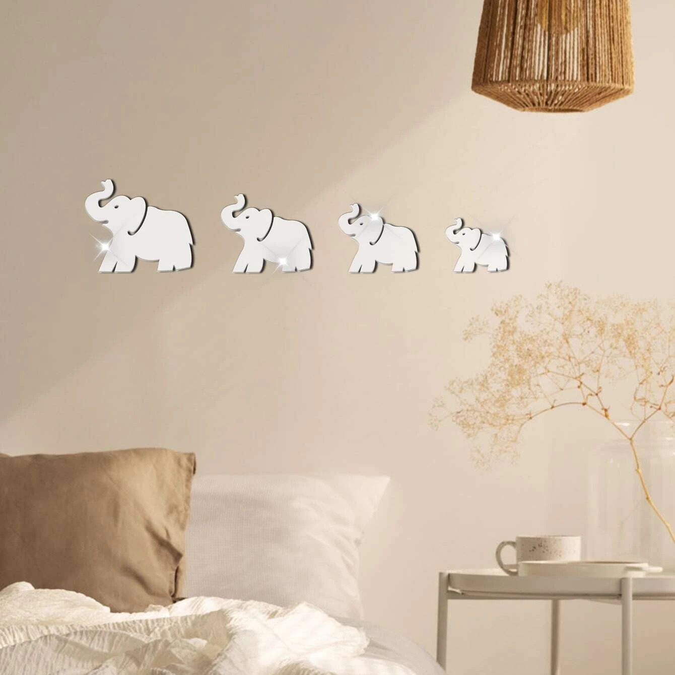 آینه آماتیس مدل فیل کد AM-F4 بسته 4 عددی