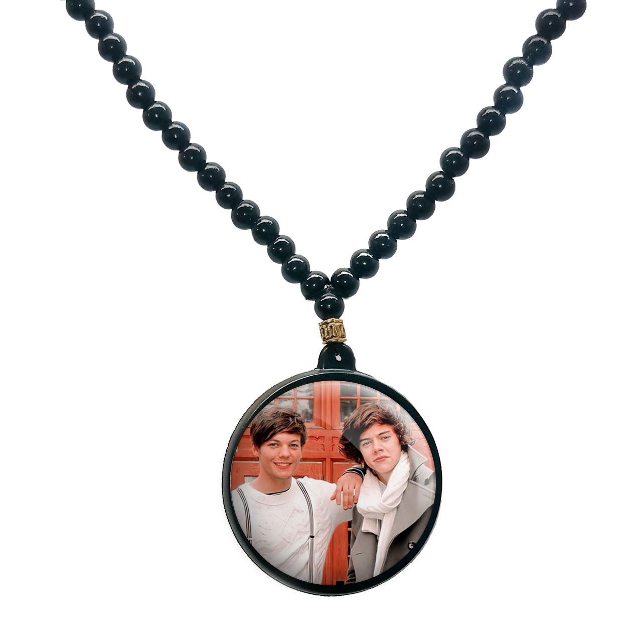 گردنبند پرمانه طرح One Direction کد pmd.13527 مدل دو طرفه