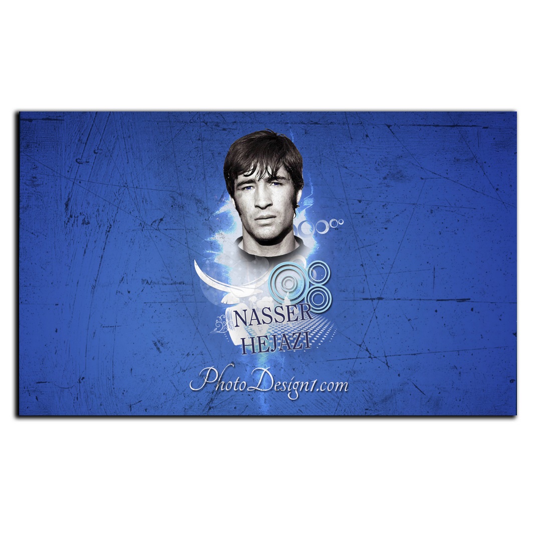 تابلو شاسی بکلیت طرح بازیکن فوتبال ناصر حجازی تیم استقلال مدل SH-S6615