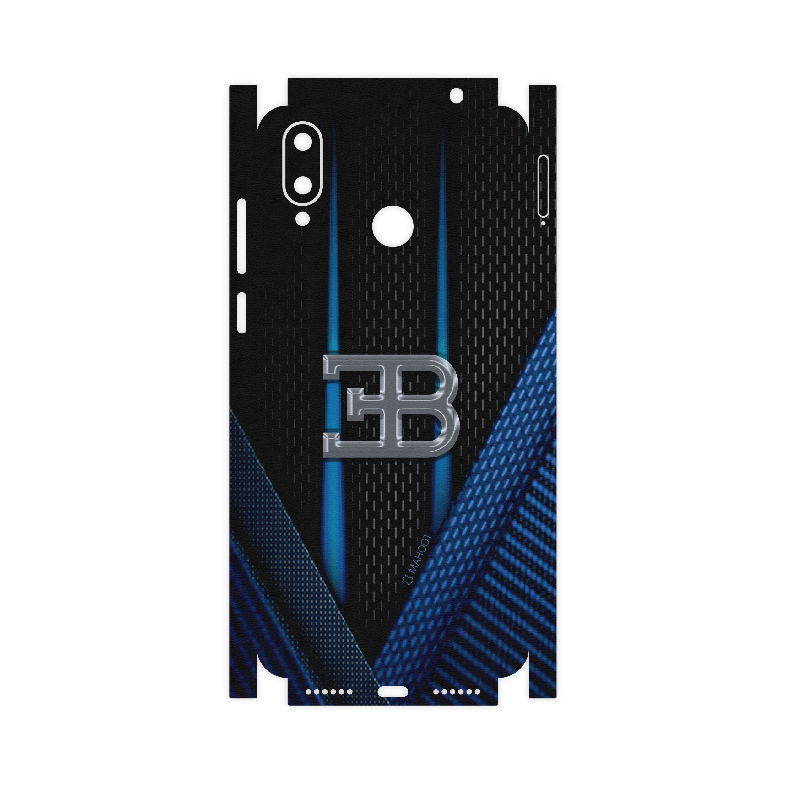 برچسب پوششی ماهوت مدل BUGATTI-FullSkin مناسب برای گوشی موبایل جی پلاس Q10