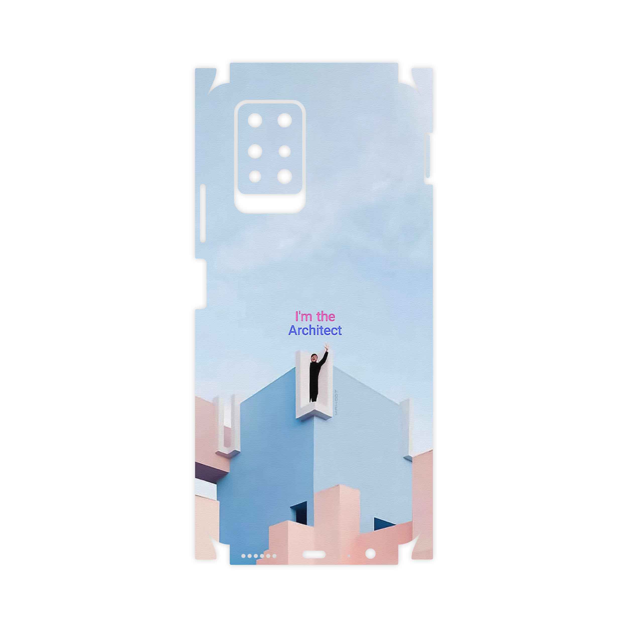 برچسب پوششی ماهوت مدل Architecture-FullSkin مناسب برای گوشی موبایل اینفینیکس Note 10 Pro