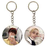 جاکلیدی خندالو مدل هیونجین و سونگمین گروه استری کیدز Stary Kids کد 1692916936 مجموعه 2 عددی