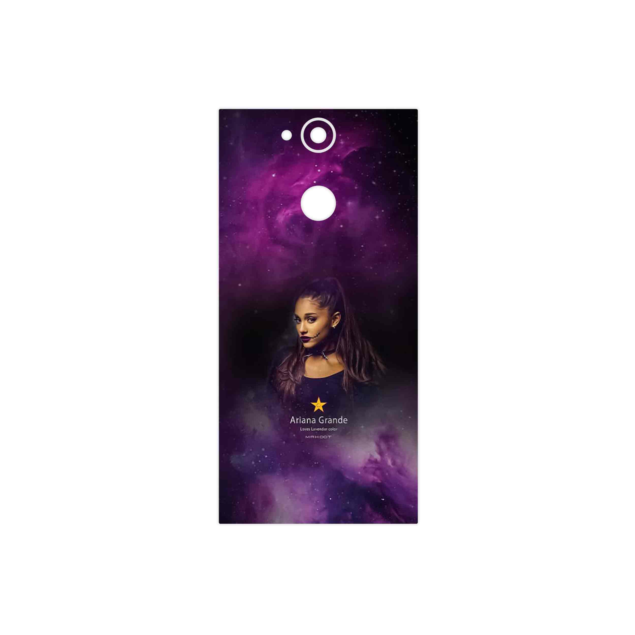 برچسب پوششی ماهوت مدل Ariana Grande مناسب برای گوشی موبایل سونی Xperia XA2