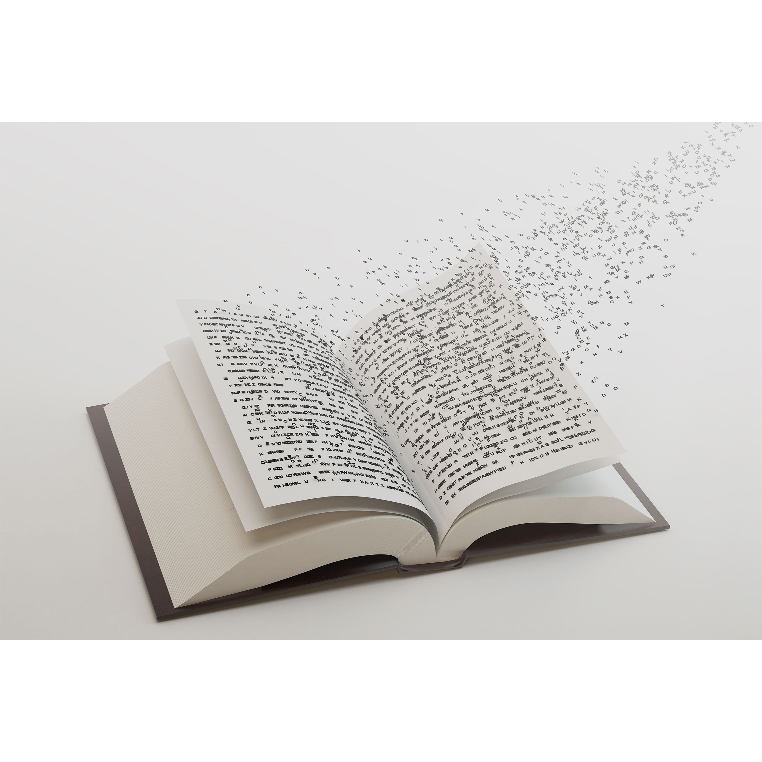 تابلو شاسی مدل کتاب و پرواز کلمات T6854