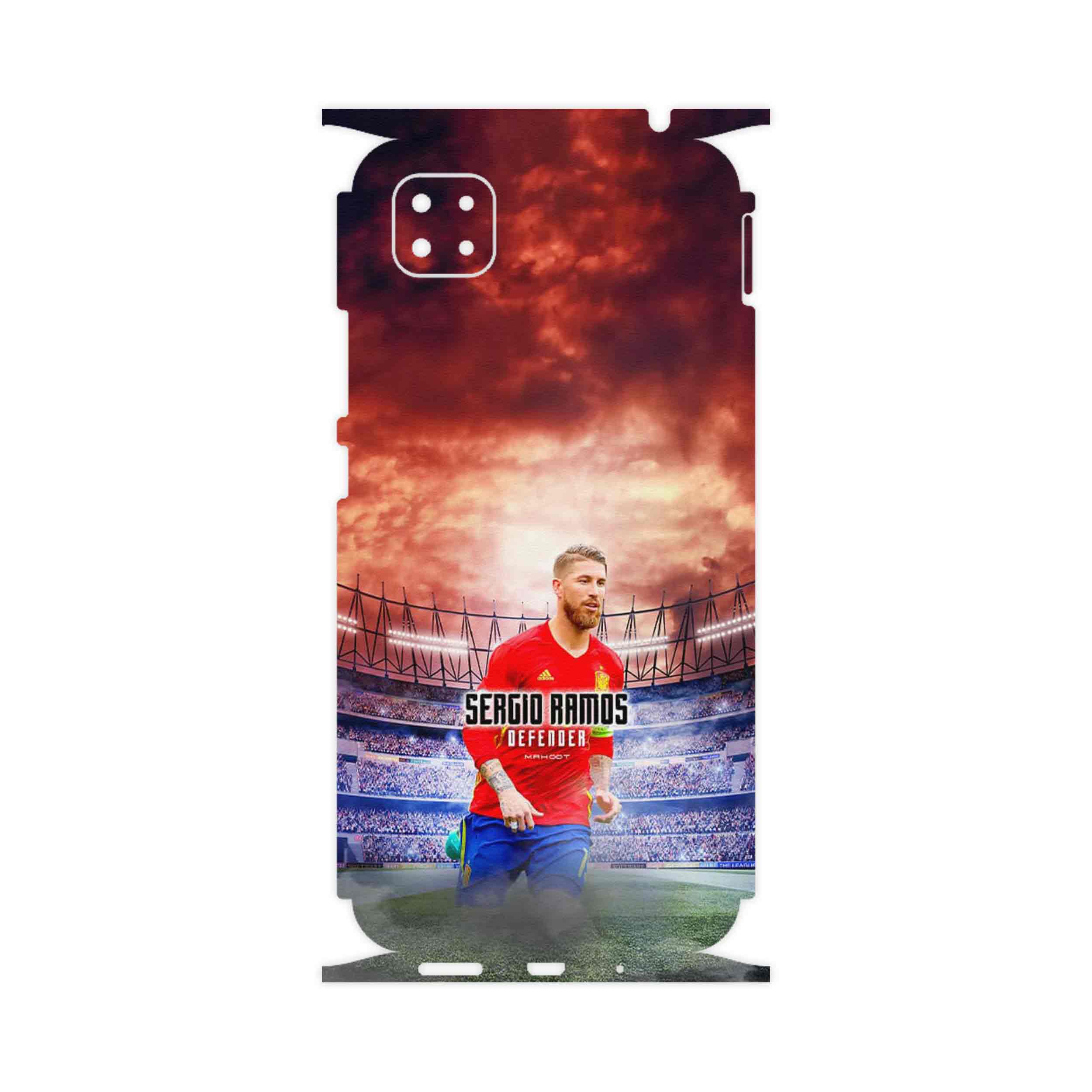 برچسب پوششی ماهوت مدل Sergio Ramos-FullSkin مناسب برای گوشی موبایل شیائومی Poco C3