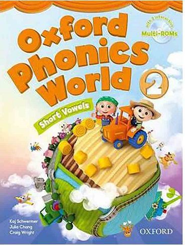 Oxford Phonics World 2 SB WB DVD کتاب آکسفورد فونیکس ورلد 2 (کتاب دانش آموز  کتاب کار  CD)