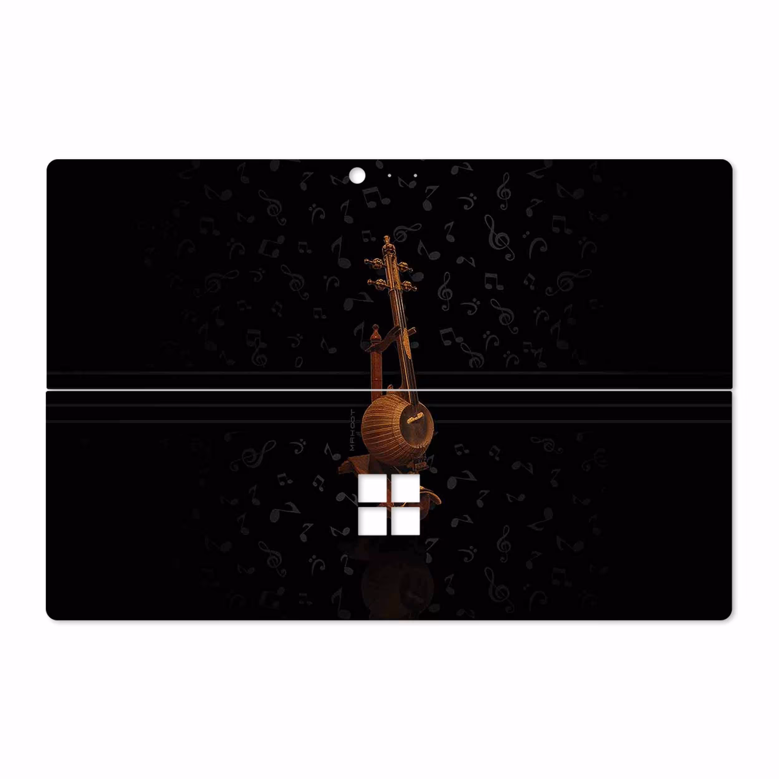 برچسب پوششی ماهوت مدل Persian Fiddle Instrument مناسب برای تبلت مایکروسافت Surface Pro 4 2015