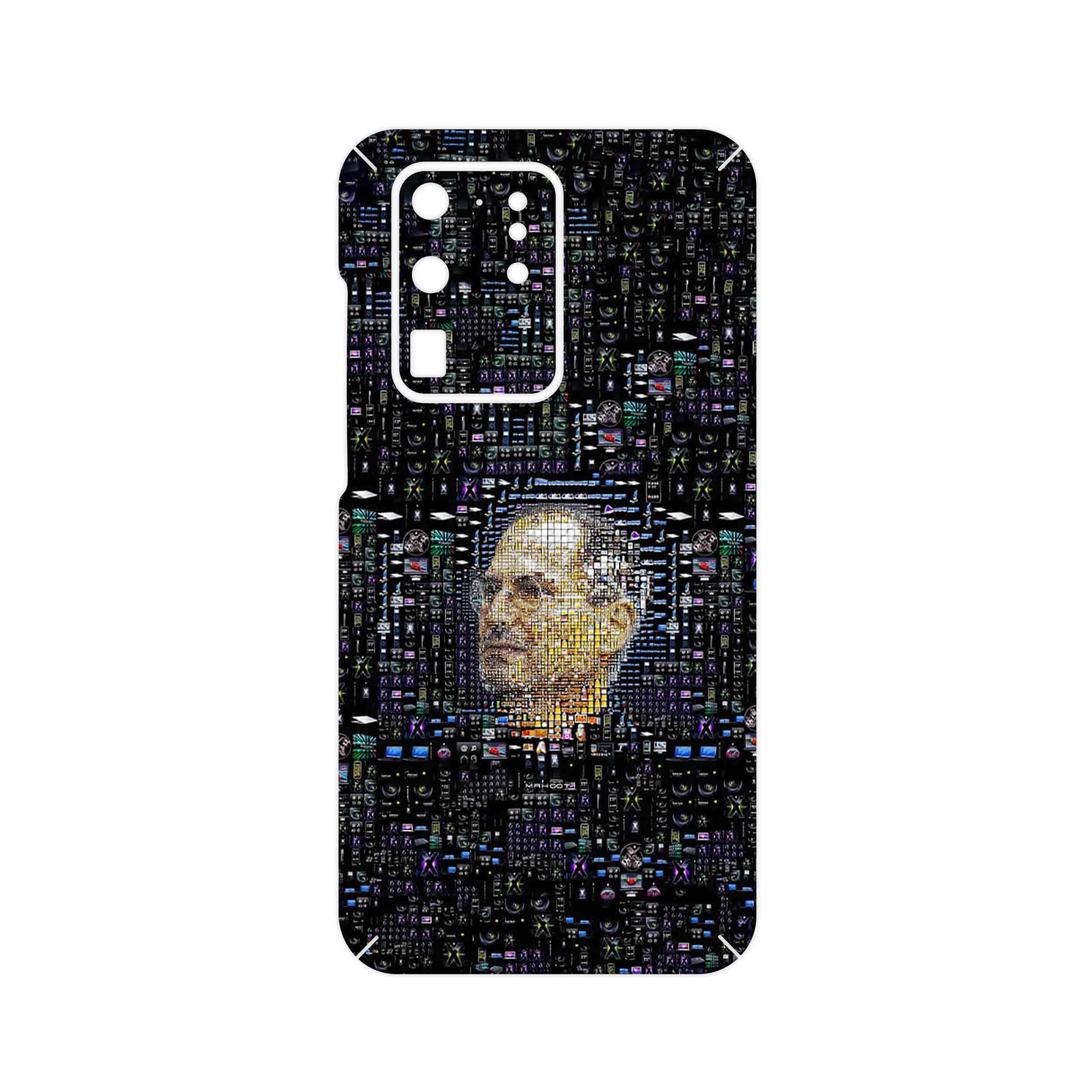 برچسب پوششی ماهوت مدل Collage of Steve Jobs 2 مناسب برای گوشی موبایل سامسونگ Galaxy S20 Ultra