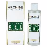 ژل شستشوی صورت آرچیلو مناسب پوست چرب و جوش دار حجم 250mL