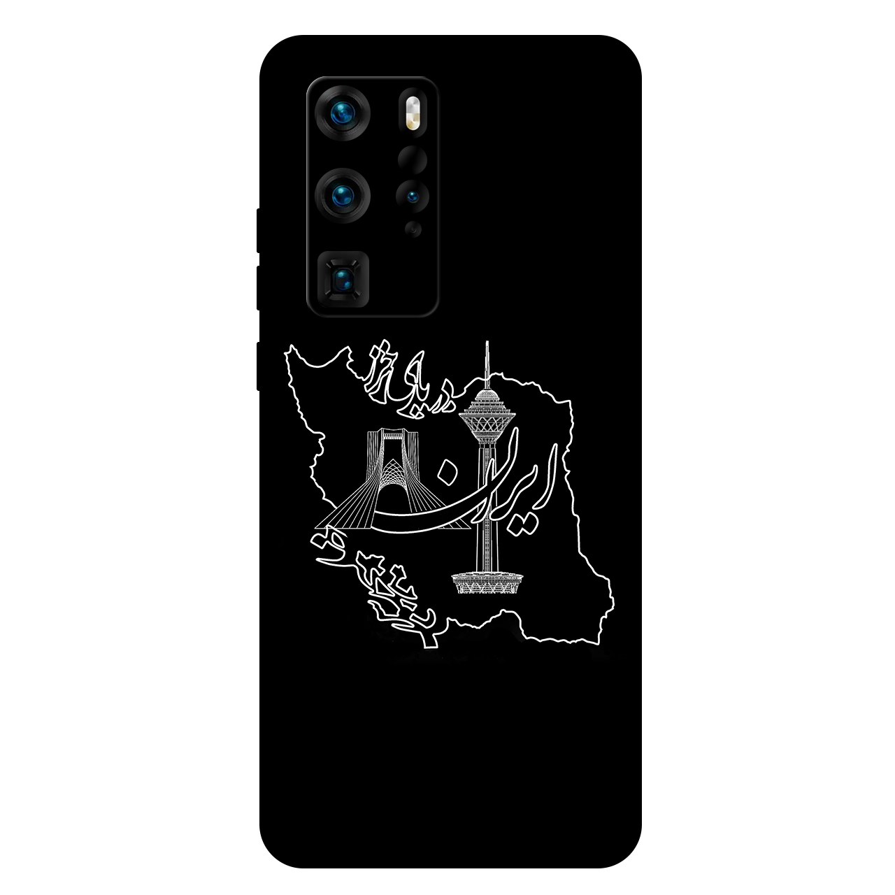 کاور مگافون کد 1870 مناسب برای گوشی موبایل هوآوی P40 Pro