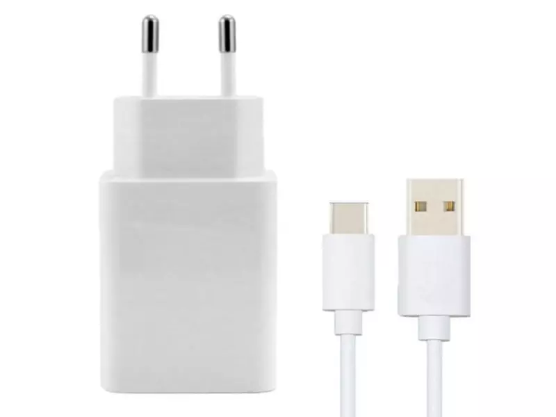 شارژر دیواری اورجینال شیائومی مدل MDY-09-EW Type-C Power Adapter 10W بهمراه کابل تایپ سی