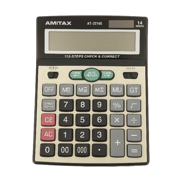 ماشین حساب امیتکس مدل AT-2214S