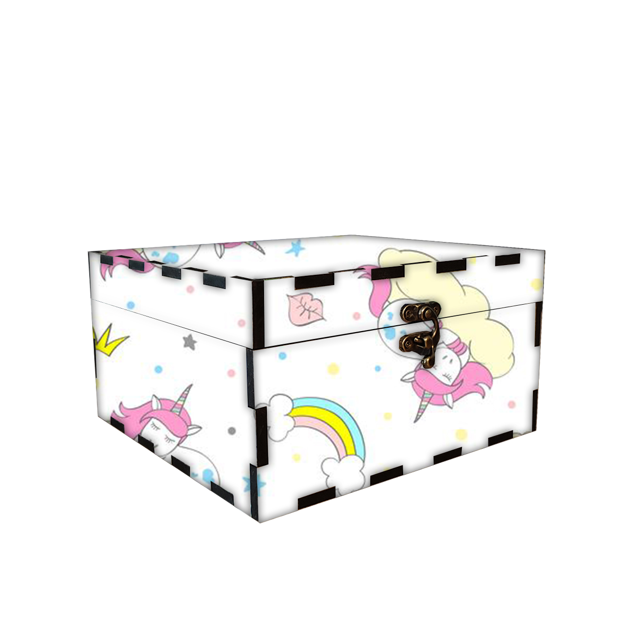 جعبه هدیه مدل یونیکورن کد 486