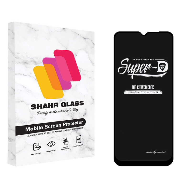 محافظ صفحه نمایش شهر گلس مدل SUPERD مناسب برای گوشی موبایل شیائومی Redmi 9 | کالا برتری