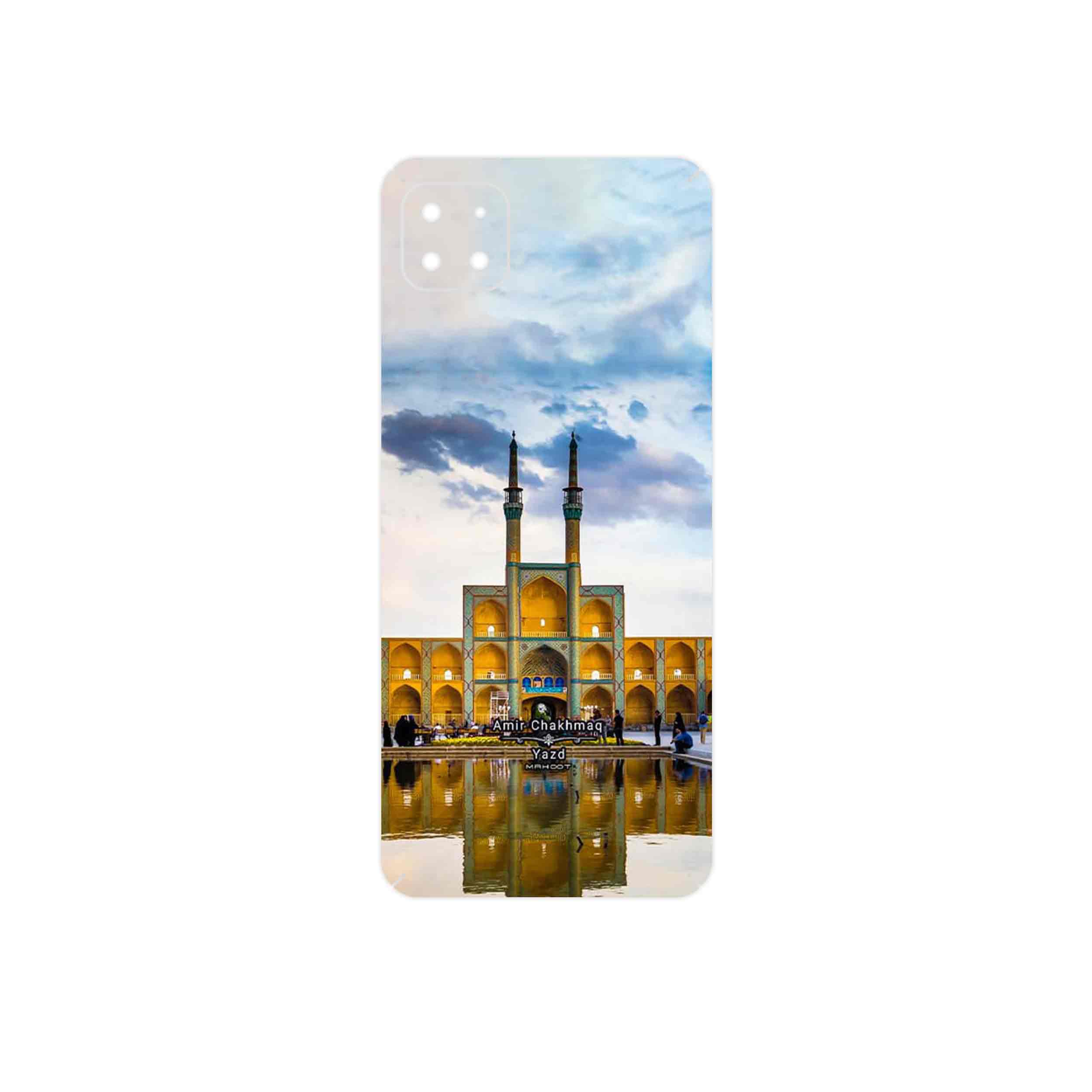برچسب پوششی ماهوت مدل Amir Chakhmaq Square Yazd مناسب برای گوشی موبایل سامسونگ Galaxy A22 5G