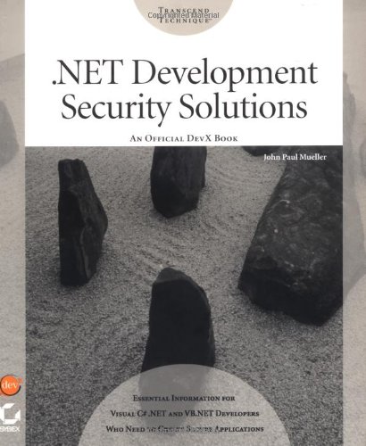 خرید و دانلود نسخه کامل کتاب .Net Development Security Solutions