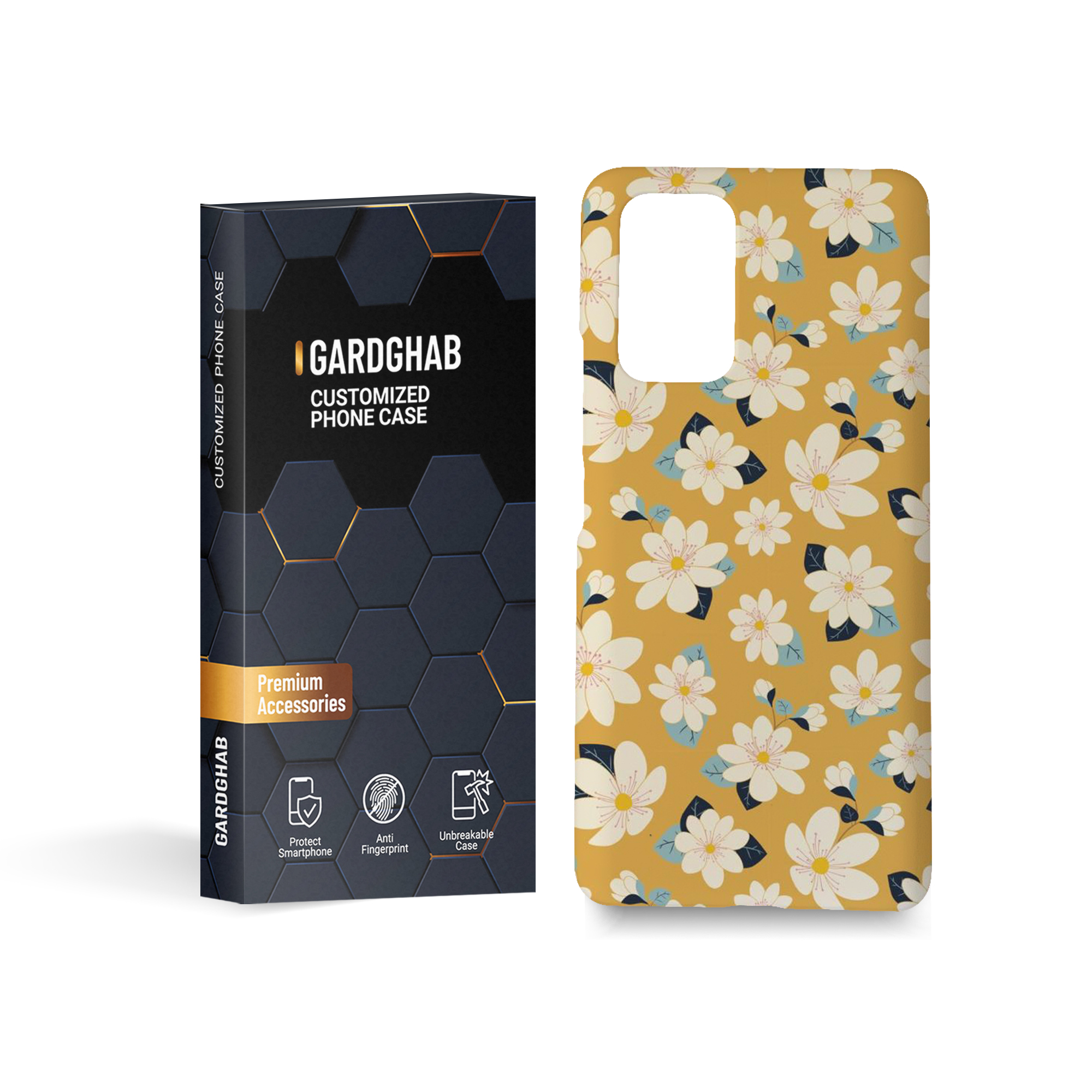  کاور گارد قاب مدل گل مناسب برای گوشی موبایل شیائومی  redmi note 10 pro 4g