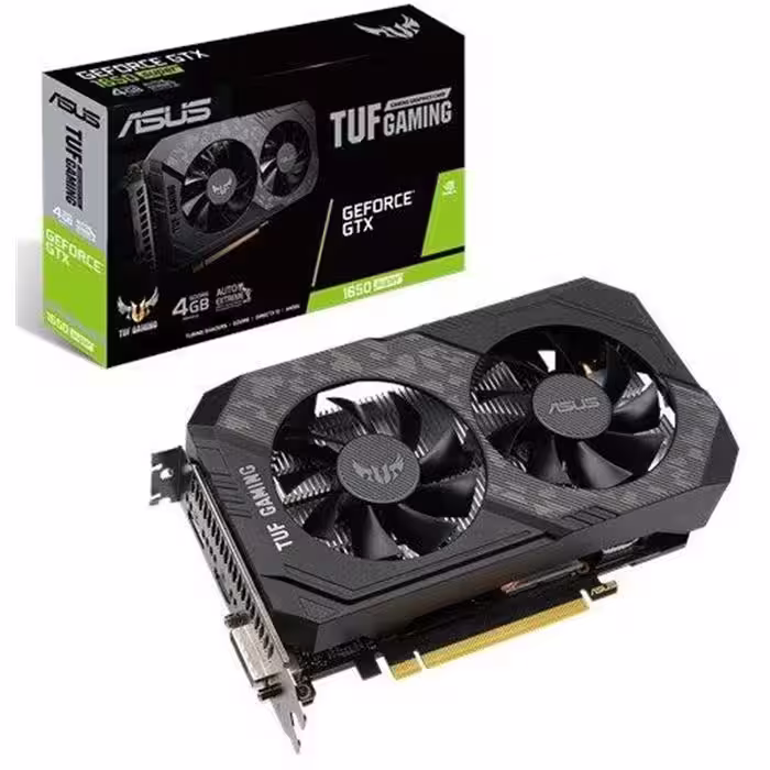 کارت گرافیک ایسوس مدل TUF-GTX1650S-4G-GAMING با حافظه 4 گیگابایت