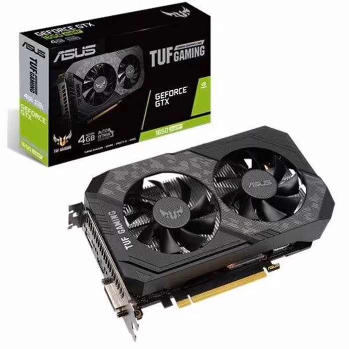 کارت گرافیک ایسوس مدل TUF-GTX1650S-4G-GAMING با حافظه 4 گیگابایت