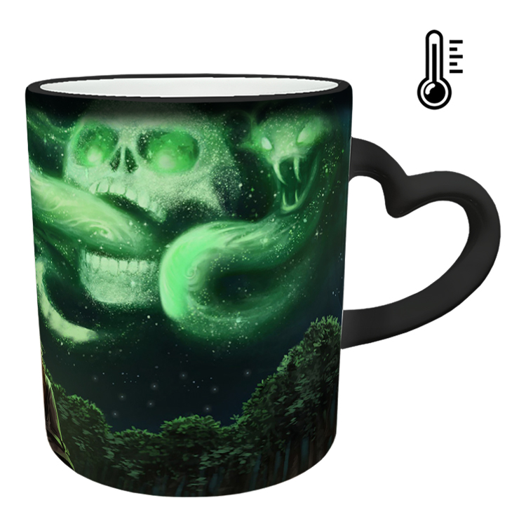 ماگ حرارتی مدل دسته قلبی طرح هری پاتر کد 44