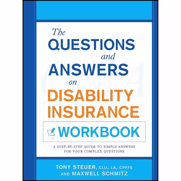 کتاب زبان اصلی The Questions and Answers on Disability Insurance Workbook