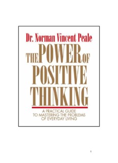 خرید و دانلود نسخه کامل کتاب The Power of Positive Thinking - PDF