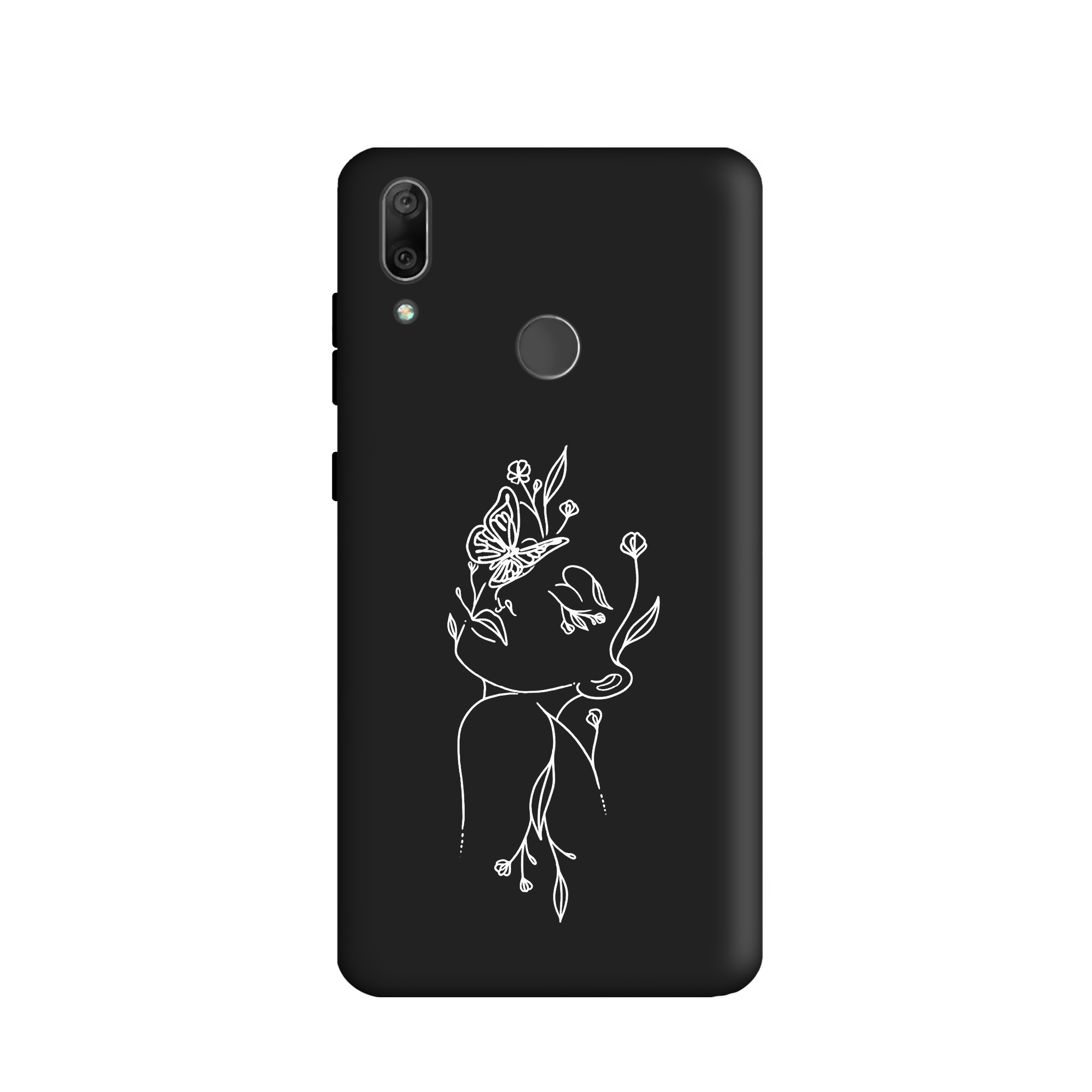 کاور طرح  مینیمال دخترانه کد u3107 مناسب برای گوشی موبایل  هوآوی Y7 prime 2019