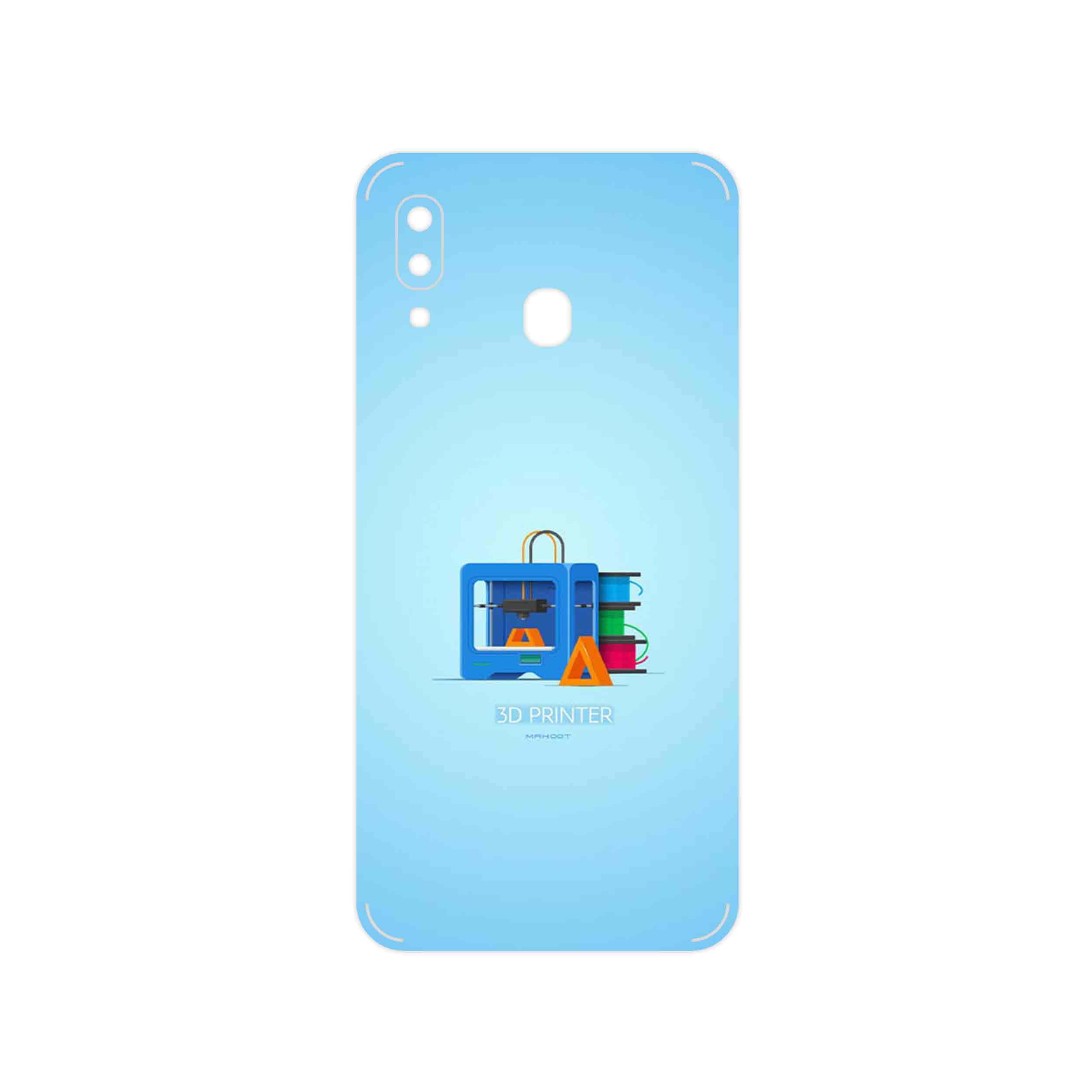 برچسب پوششی ماهوت مدل 3D Printer مناسب برای گوشی موبایل سامسونگ Galaxy A20e