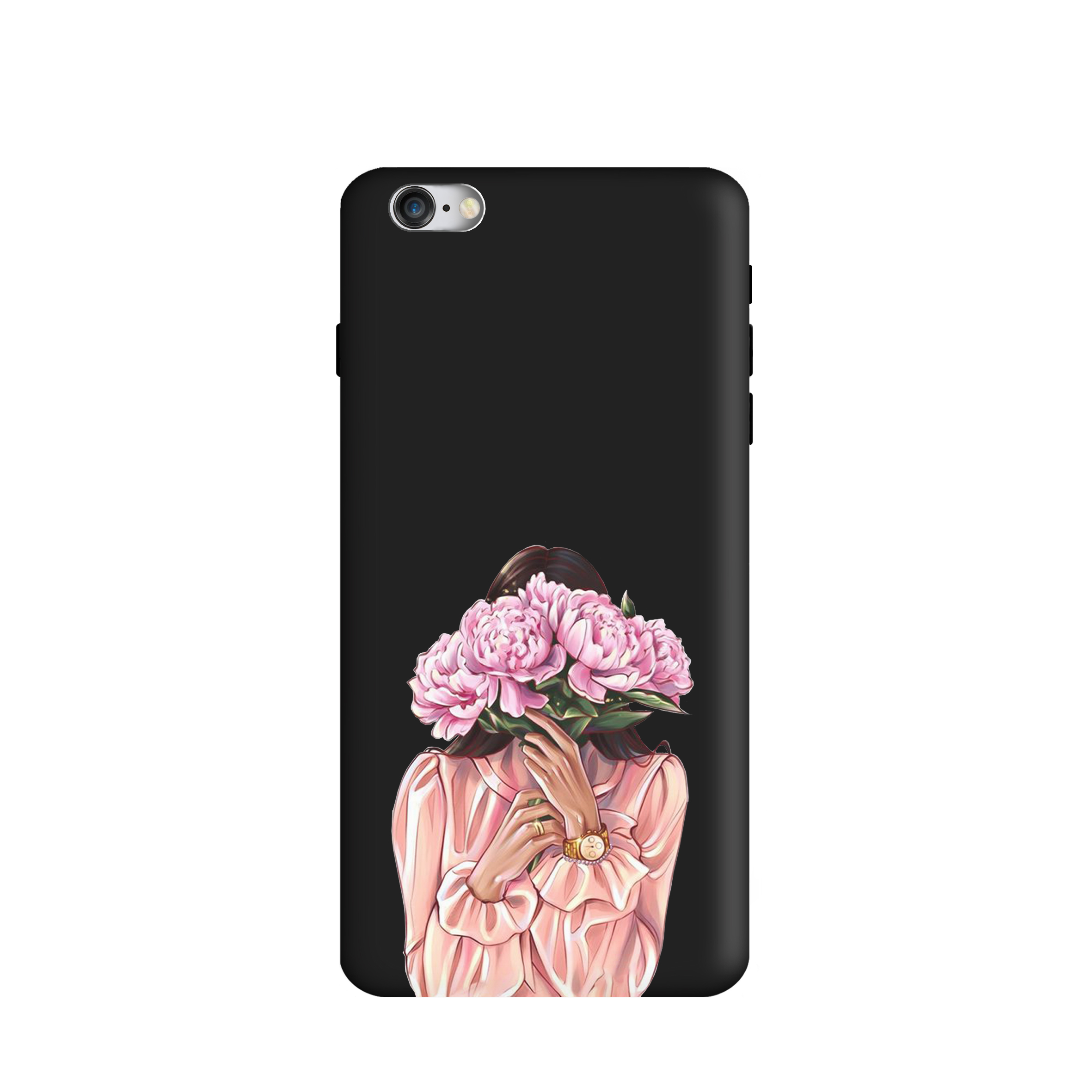 کاور طرح دخترانه گل کد u4152 مناسب برای گوشی موبایل اپل iPhone 6 plus / 6s plus