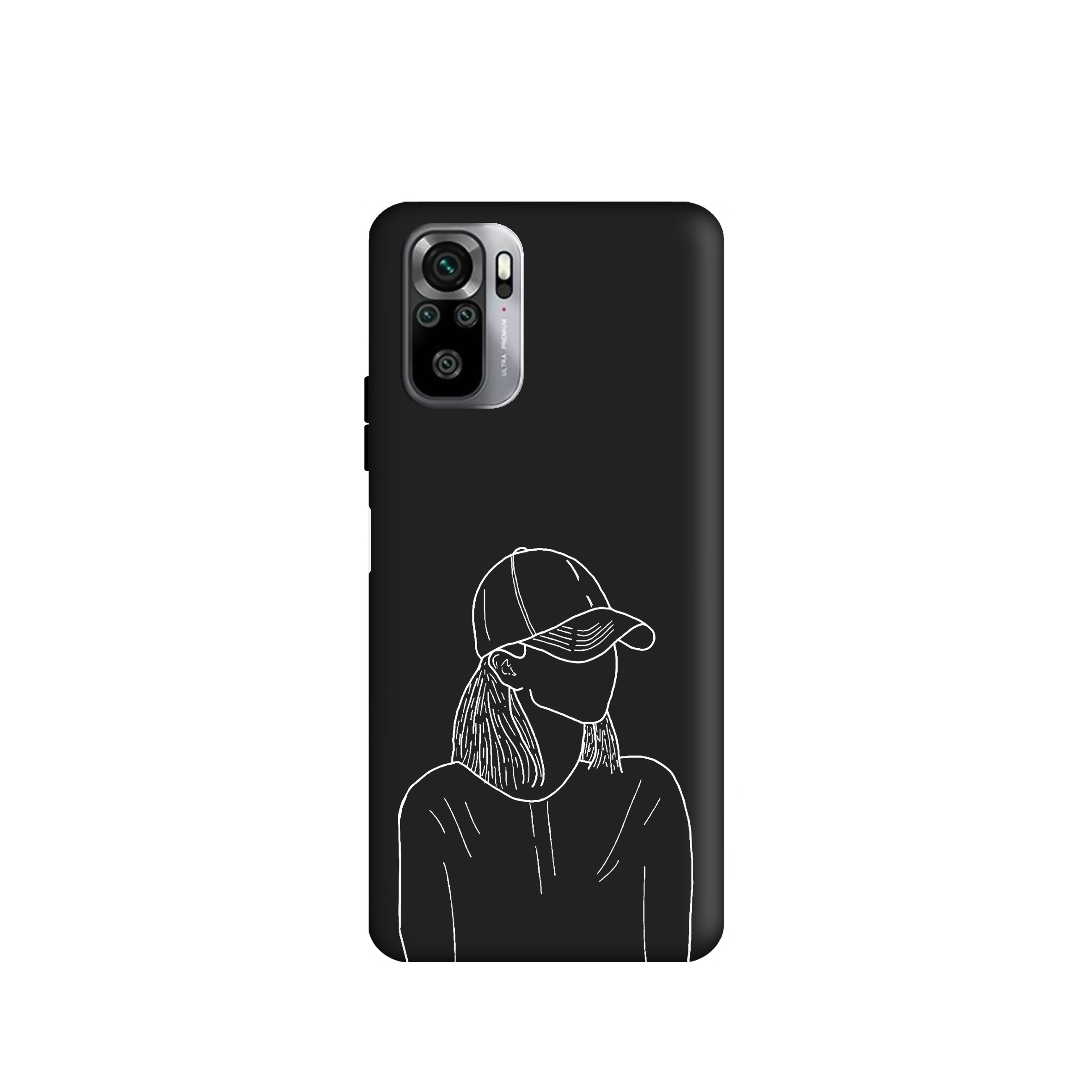 کاور طرح  دخترانه مینیمال کد u2156 مناسب برای گوشی موبایل شیائومی Redmi Note10 4G / Redmi Note10 Lite