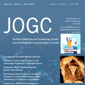 Journal of Obstetrics and Gynaecology Canada 2021 FULL ARCHIVES