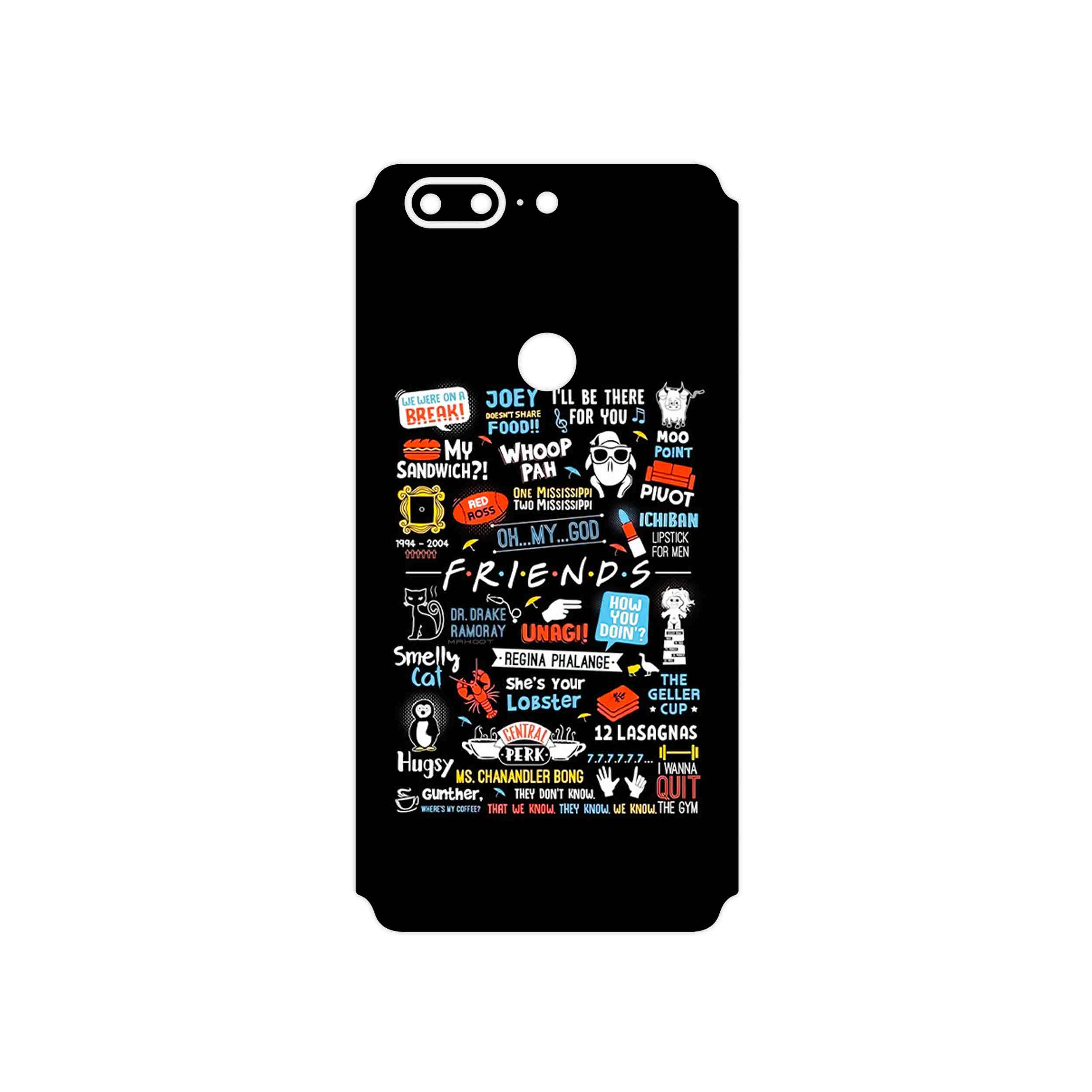 برچسب پوششی ماهوت مدل Friends 2 مناسب برای گوشی موبایل وان پلاس 5T